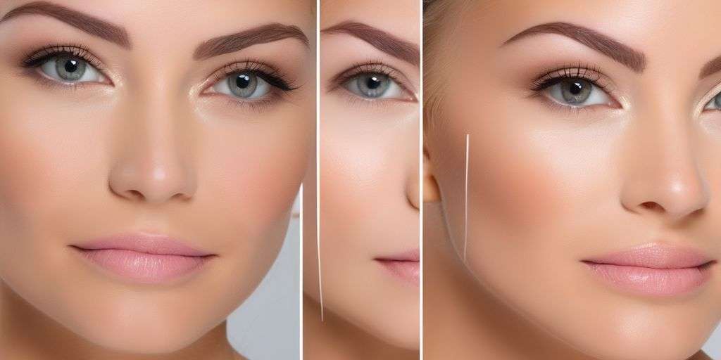 youthful look with facial volumizing fillers