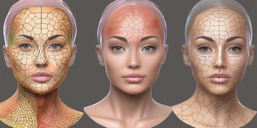 skin contouring science illustration