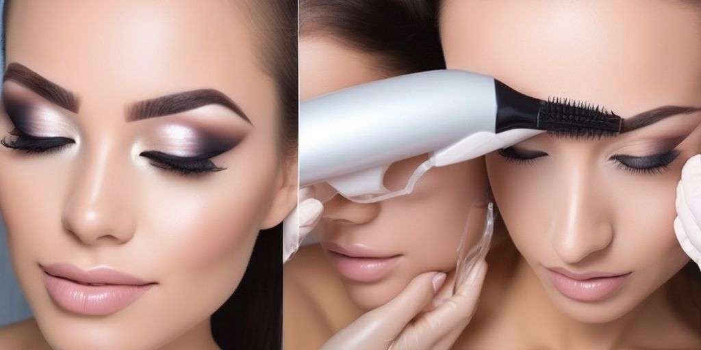 eyebrow hair removal beauty salon