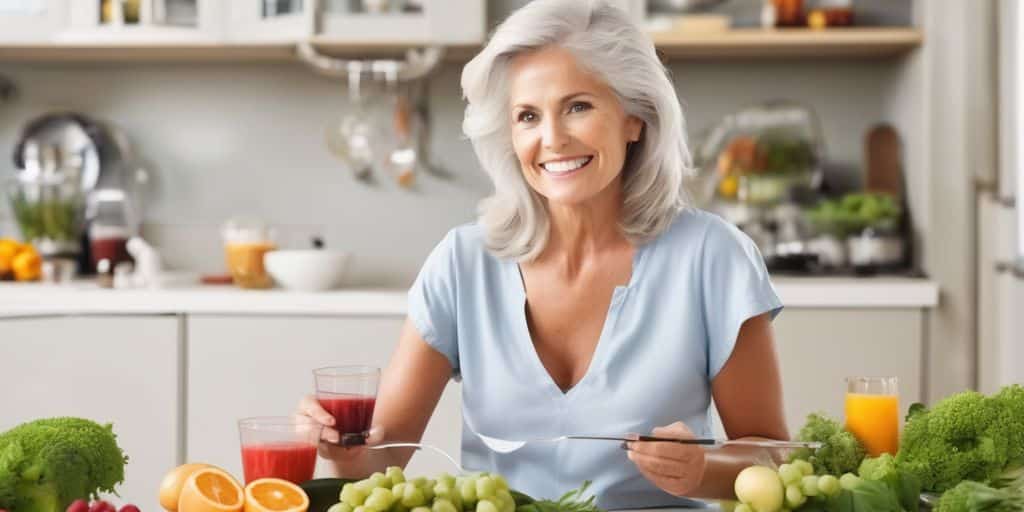 healthy lifestyle with liraglutide treatment